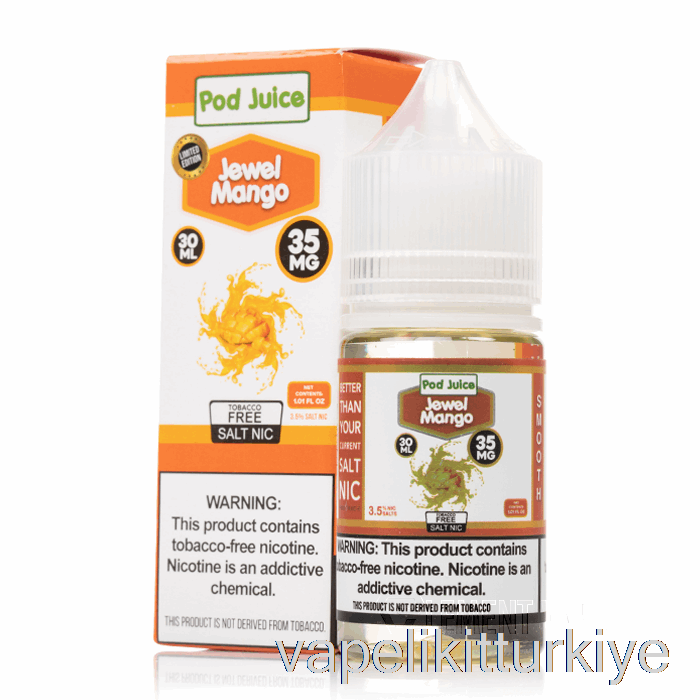 Vape Kalem Vape Mate Mücevher Mango - Kapsül Suyu - 30ml 55mg